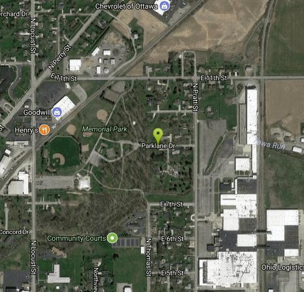 Ottawa Memorial Park Disc Golf Course Disc Golf near Ottawa, Ohio