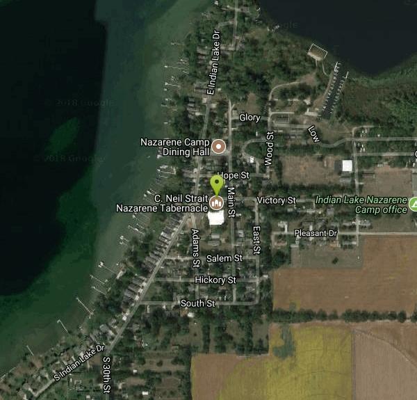 Indian Lake Nazarene Camp Disc Golf near Vicksburg, Michigan Free Arenas