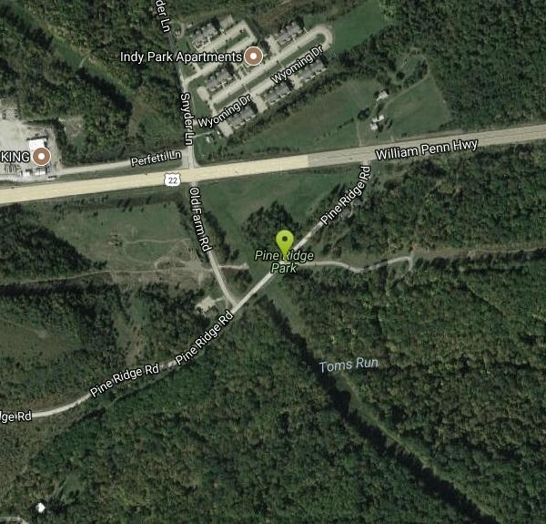 Pine Ridge Park Disc Golf near Blairsville, Pennsylvania Free Arenas