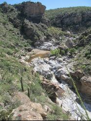 Upper Tanque Verde Falls courtesy of Raquel Baranow↗