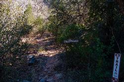 This side trail leads to the first spring source, where many hikers refill their water bottles courtesy of Deborah Lee Soltesz of USFS Coconino National Forest↗