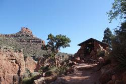 Three-Mile Resthouse on Bright Angel Trail courtesy of SummitPost↗