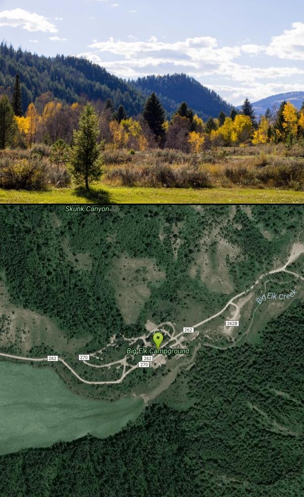 Big Elk Campground Camp near Irwin, Idaho Free Arenas