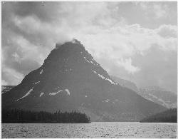 Two Medicine Lake, photographed by Ansel Adams (1933-1942)