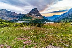 Hike at Hidden Lake near Glacier National Park. Maps, directions, and reviews. The Hidden Lake Trail in Glacier National Park is a moderate to strenuous hike that offers breathtaking views of the surrounding landscape. Located in... (image: View From Overlook courtesy of Andrew Parlette↗)