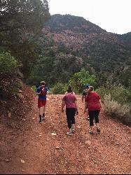 Beginning of trail to Kanarra Falls by Tyler Burgener