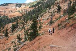 Family hiking Cascade Trail courtesy of Ken Lund↗