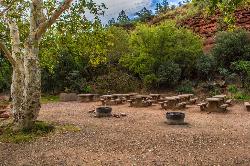 Chavez Crossing Group Campground courtesy of Coconino National Forest↗