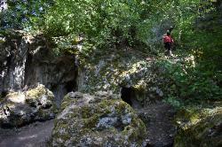 Cave at Hobbit Cave near Logan, Utah. Maps, directions, and reviews. (image: Hobbit Caves Logan Canyon 10 600x400 added by mbecker)