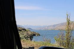The Columbia River looking downstream at Orondo, six miles south of the park courtesy of Chris Light&nearr; (CC BY-SA 4.0&nearr;)
