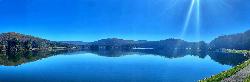 Panorama of Red House Lake from the northwest shore along ASP Route 1 courtesy of Andre Carrotflower&nearr; (CC BY-SA 4.0&nearr;)