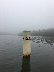 A marker buoy on Pinchot Lake courtesy of AmPartnership&nearr; (CC BY-SA 4.0&nearr;)