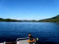 A cove on Lake Burton in Rabun County courtesy of pseabolt&nearr; (CC BY 3.0&nearr;)