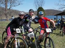 Hop Brook Lake Recreation Area during the April 2013 Hop Brook Dam cross country race, Middlebury courtesy of k.steudel&nearr; (CC BY 2.0&nearr;)