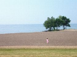 The sand beach on a July evening courtesy of sabreguy29&nearr; (CC BY 2.0&nearr;)
