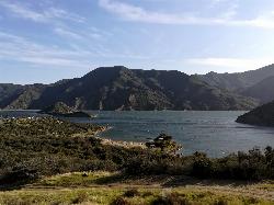 Vaquero Beach and its roped-off swim area on the east end of Pyramid Lake in April 2018. courtesy of Alexander Migl&nearr; (CC BY-SA 4.0&nearr;)