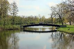 Footbridge over Ceylon Lagoon in Big Foot Beach State Park. courtesy of Yinan Chen&nearr; (Public Domain&nearr;)